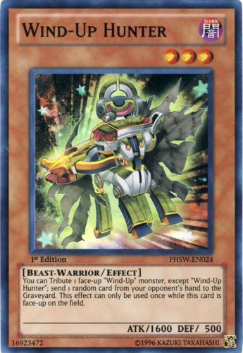 Wind-Up Hunter [PHSW-EN024] Super Rare | Tables and Towers