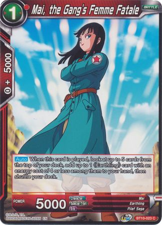 Mai, the Gang's Femme Fatale (BT10-023) [Rise of the Unison Warrior] | Tables and Towers