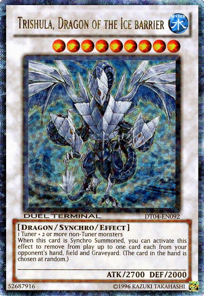 Trishula, Dragon of the Ice Barrier [DT04-EN092] Ultra Rare | Tables and Towers