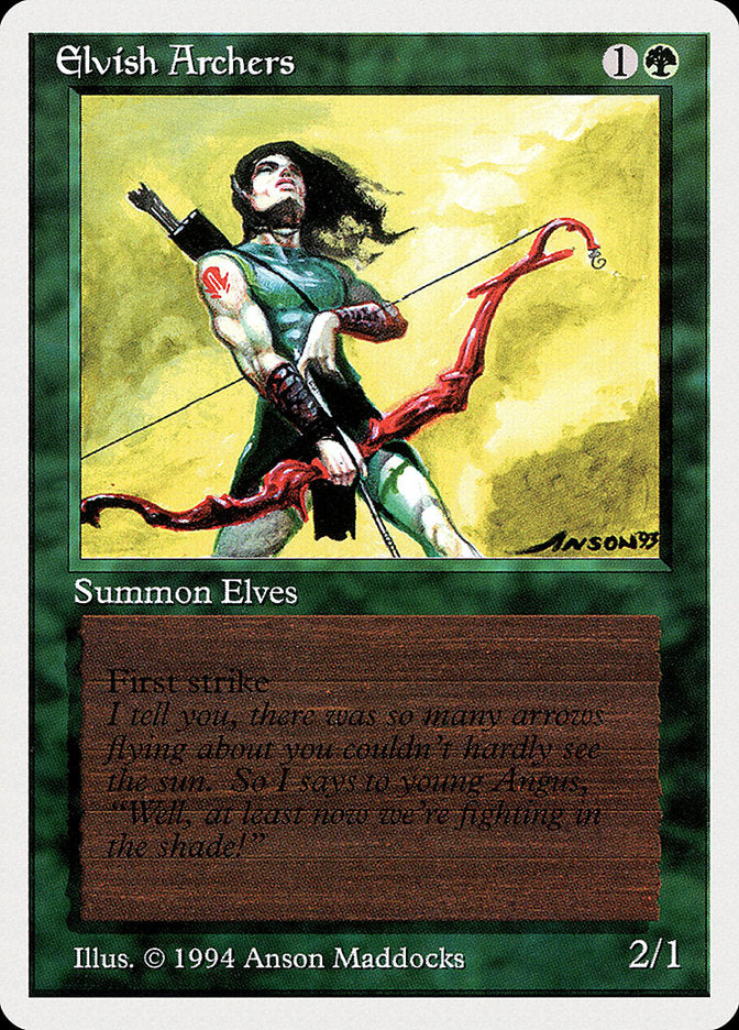 Elvish Archers [Summer Magic / Edgar] | Tables and Towers