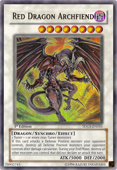 Red Dragon Archfiend [TDGS-EN041] Ultra Rare | Tables and Towers