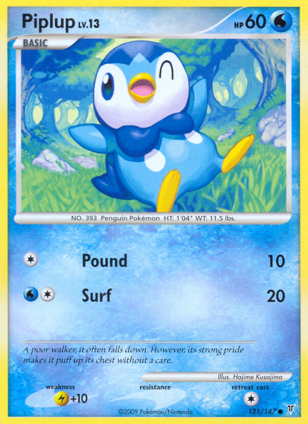 Piplup (121/147) [Platinum: Supreme Victors] | Tables and Towers