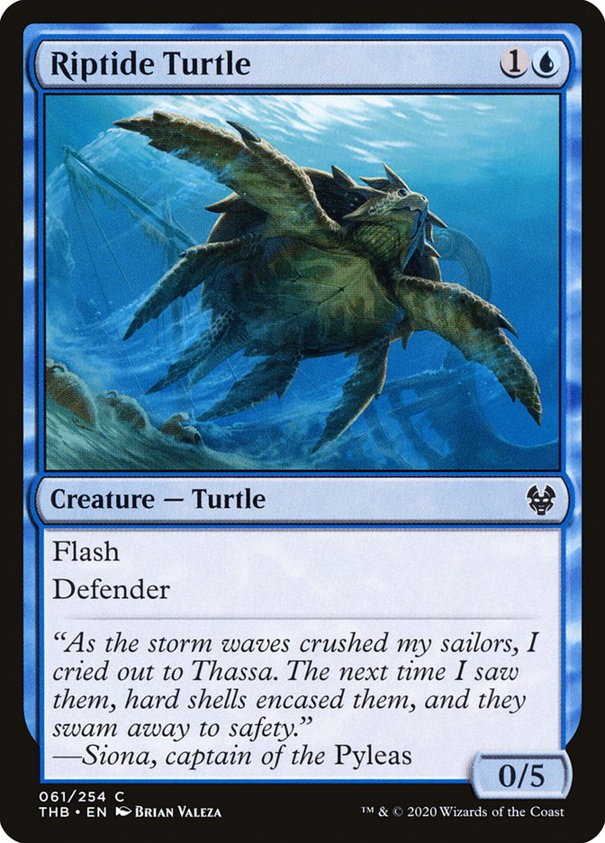 Riptide Turtle [Theros Beyond Death] | Tables and Towers