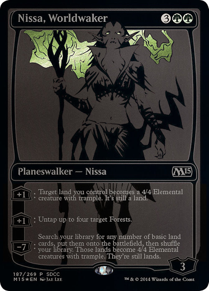 Nissa, Worldwaker [San Diego Comic-Con 2014] | Tables and Towers