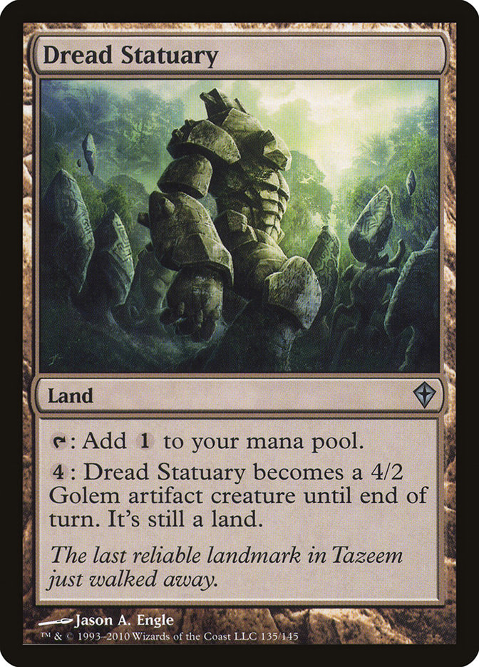 Dread Statuary [Worldwake] | Tables and Towers