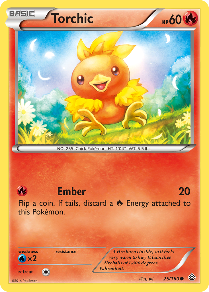 Torchic (25/160) [XY: Primal Clash] | Tables and Towers