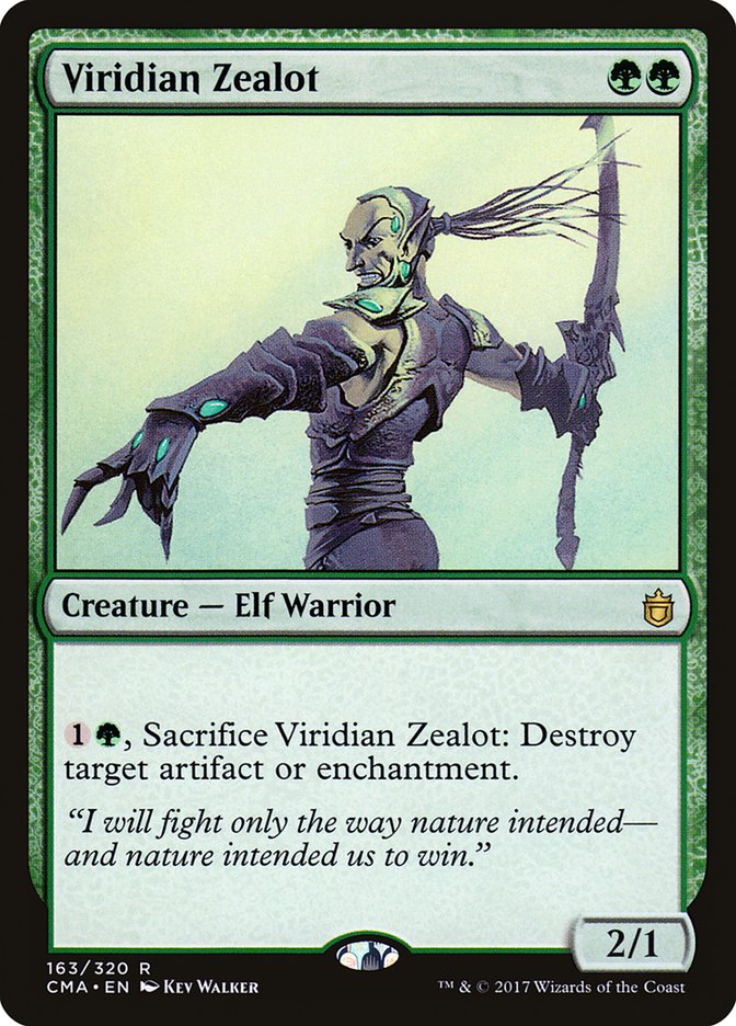 Viridian Zealot [Commander Anthology] | Tables and Towers