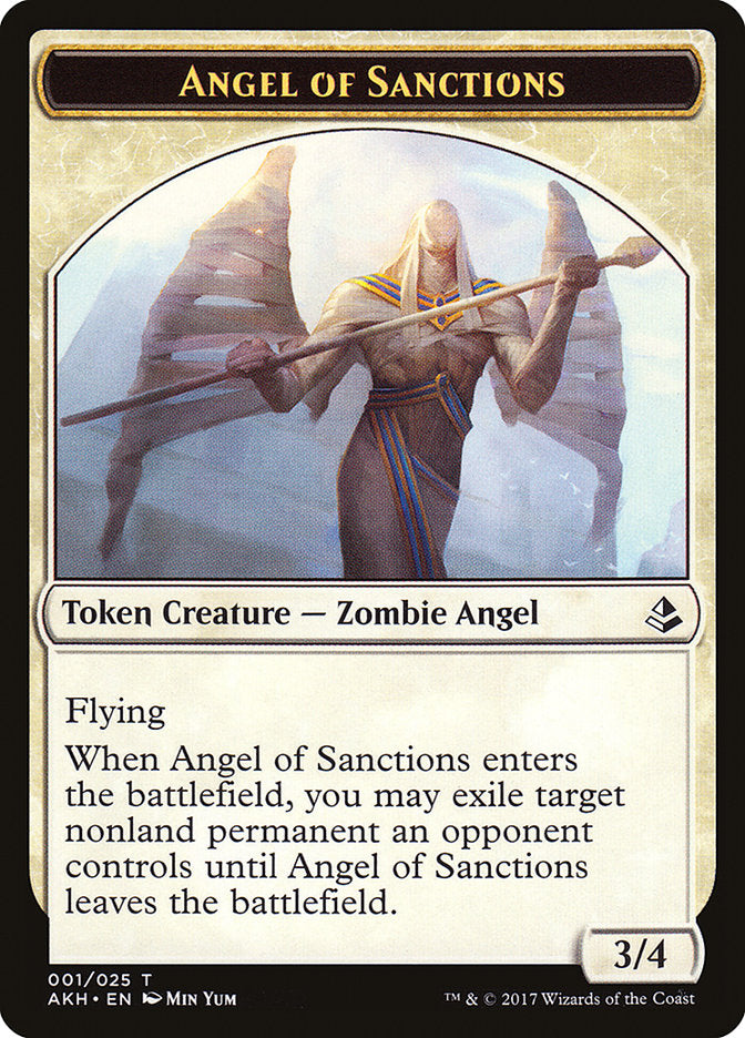 Angel of Sanctions // Drake Double-Sided Token [Amonkhet Tokens] | Tables and Towers