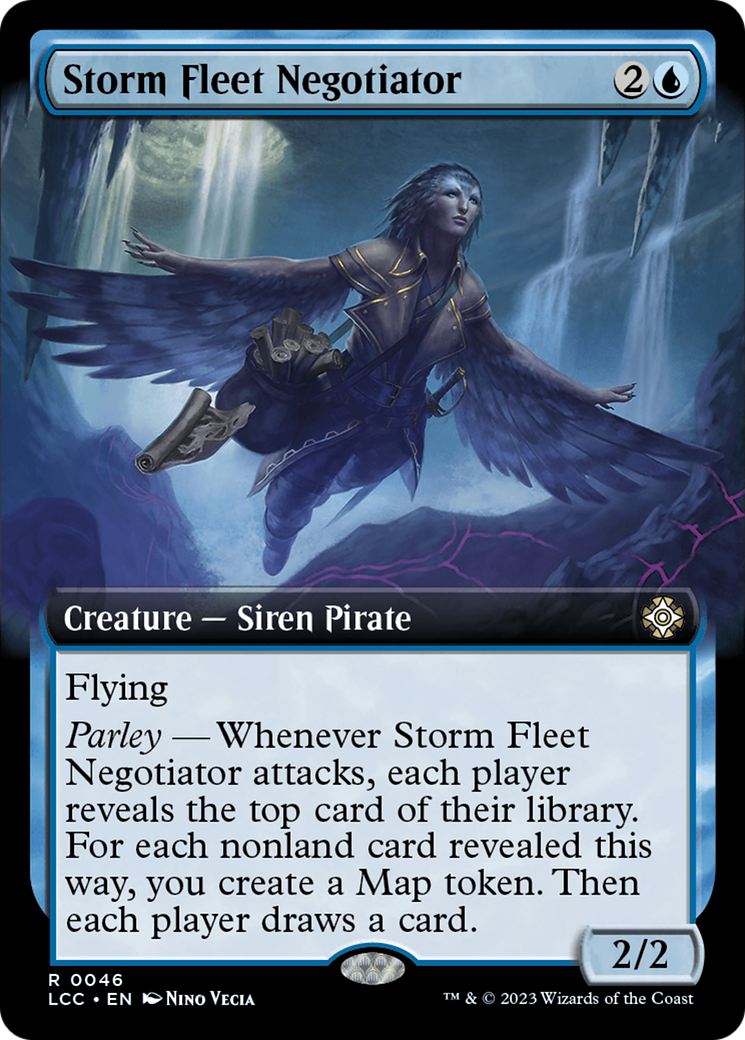 Storm Fleet Negotiator (Extended Art) [The Lost Caverns of Ixalan Commander] | Tables and Towers