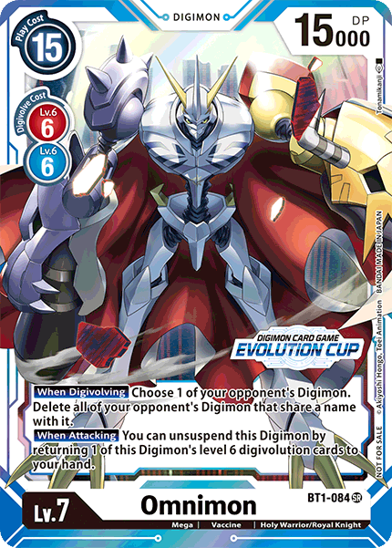 Omnimon [BT1-084] (Evolution Cup) [Release Special Booster Ver.1.0 Promos] | Tables and Towers