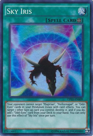 Sky Iris [OP03-EN009] Super Rare | Tables and Towers