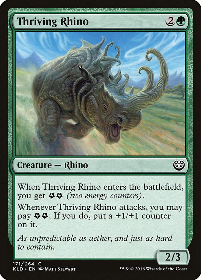 Thriving Rhino [Kaladesh] | Tables and Towers