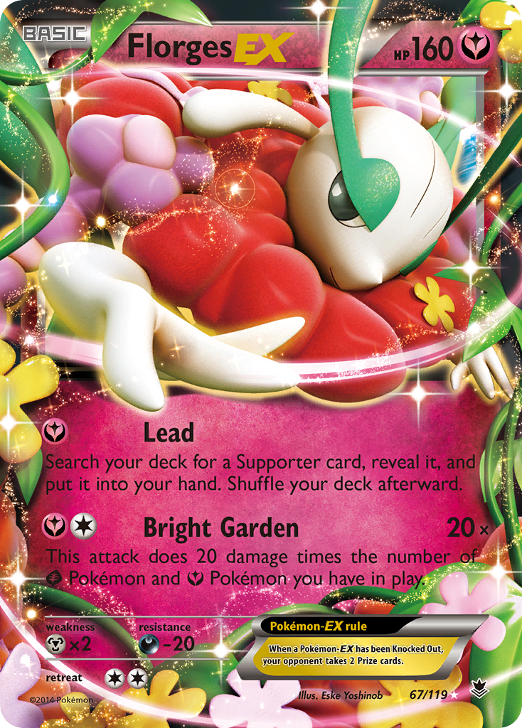 Florges EX (67/119) [XY: Phantom Forces] | Tables and Towers