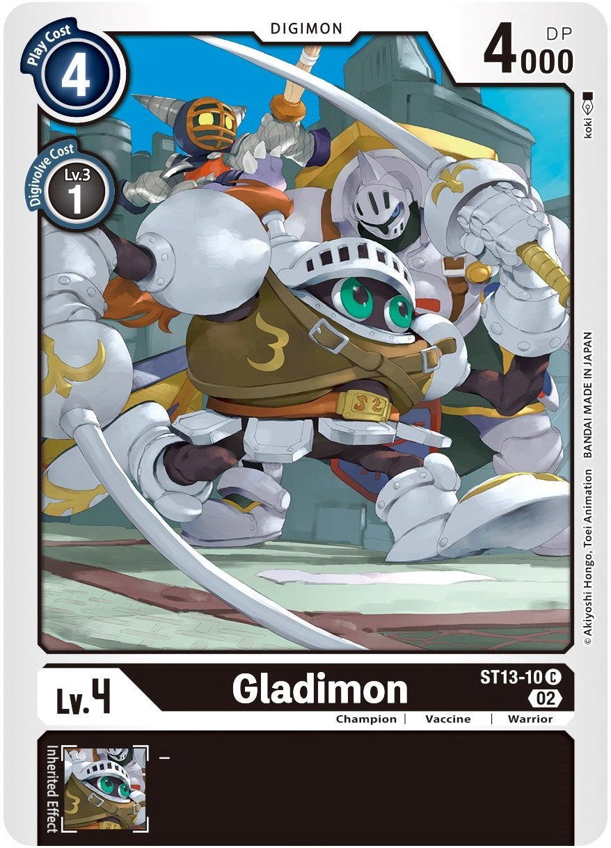 Gladimon [ST13-10] [Starter Deck: Ragnaloardmon] | Tables and Towers