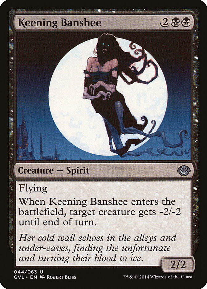 Keening Banshee (Garruk vs. Liliana) [Duel Decks Anthology] | Tables and Towers