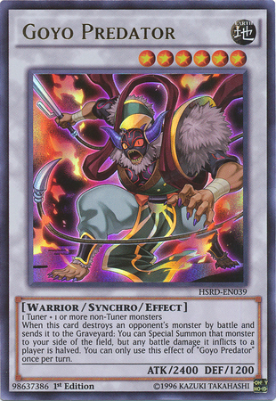 Goyo Predator [HSRD-EN039] Ultra Rare | Tables and Towers