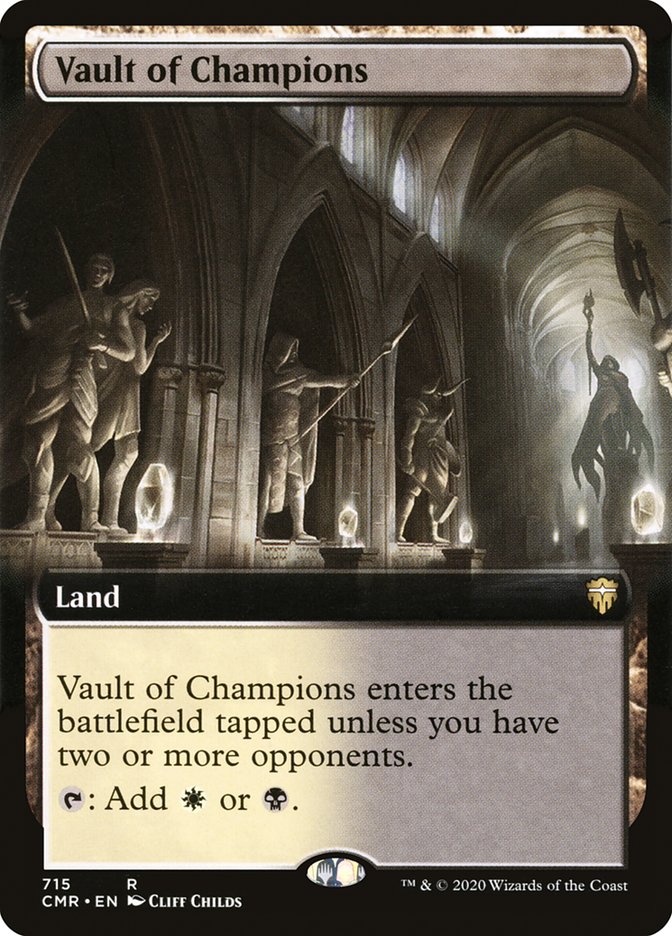 Vault of Champions (Extended Art) [Commander Legends] | Tables and Towers