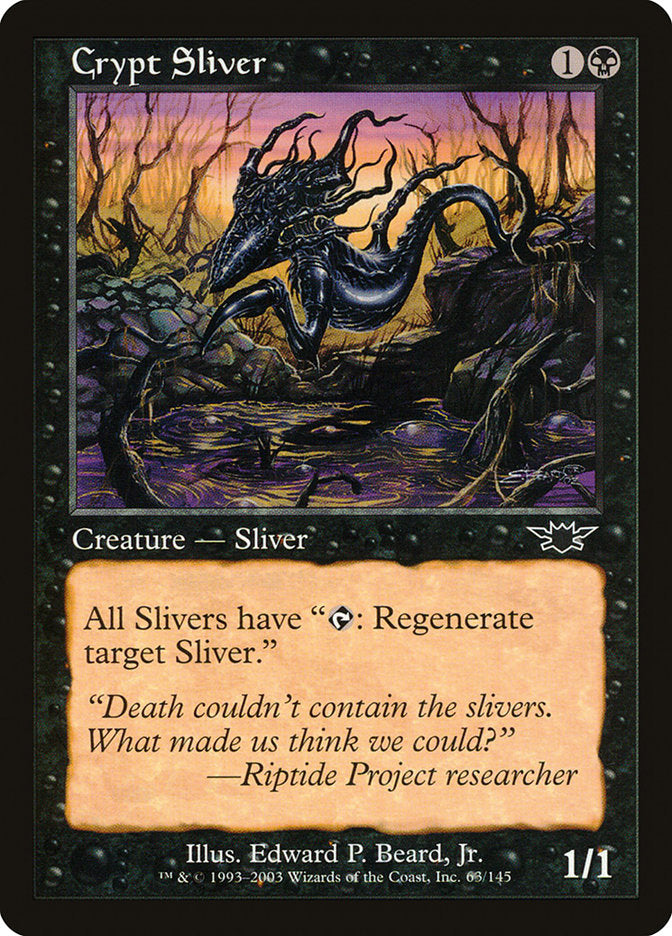 Crypt Sliver [Legions] | Tables and Towers