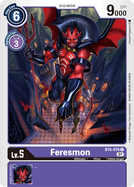 Feresmon [BT6-076] [Double Diamond] | Tables and Towers