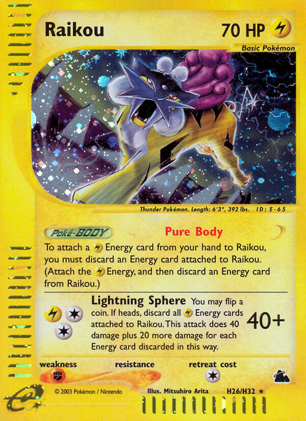 Raikou (H26/H32) [Skyridge] | Tables and Towers