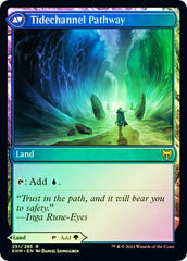 Barkchannel Pathway // Tidechannel Pathway [Kaldheim Prerelease Promos] | Tables and Towers