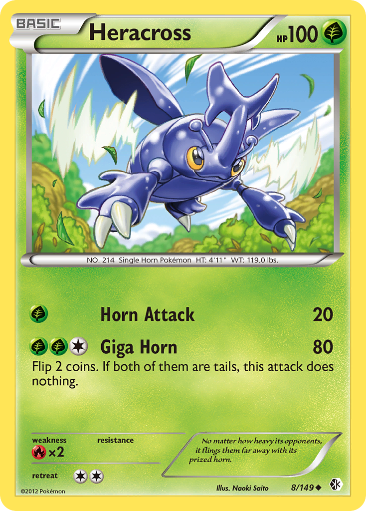 Heracross (8/149) [Black & White: Boundaries Crossed] | Tables and Towers