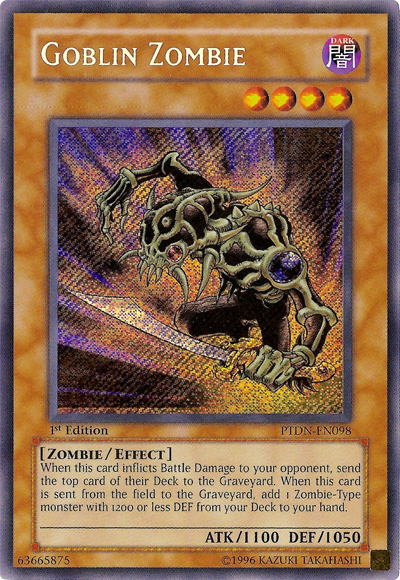 Goblin Zombie [PTDN-EN098] Secret Rare | Tables and Towers