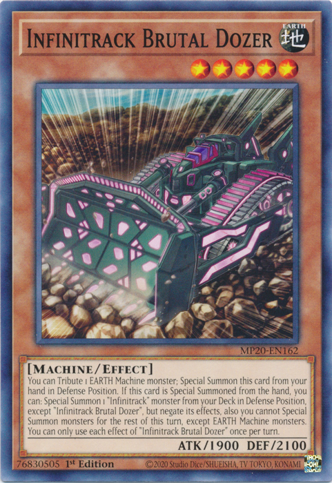 Infinitrack Brutal Dozer [MP20-EN162] Common | Tables and Towers