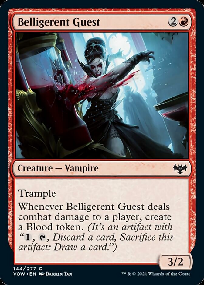 Belligerent Guest [Innistrad: Crimson Vow] | Tables and Towers