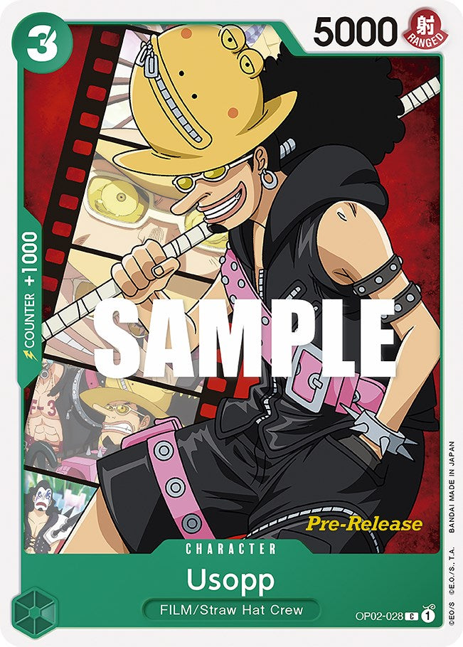 Usopp [Paramount War Pre-Release Cards] | Tables and Towers