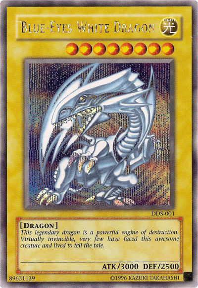 Blue-Eyes White Dragon (Dark Duel Stories) [DDS-001] Secret Rare | Tables and Towers