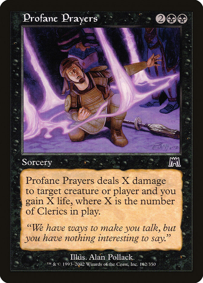 Profane Prayers [Onslaught] | Tables and Towers