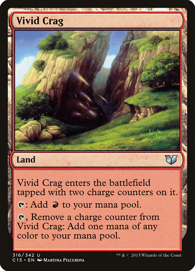 Vivid Crag [Commander 2015] | Tables and Towers