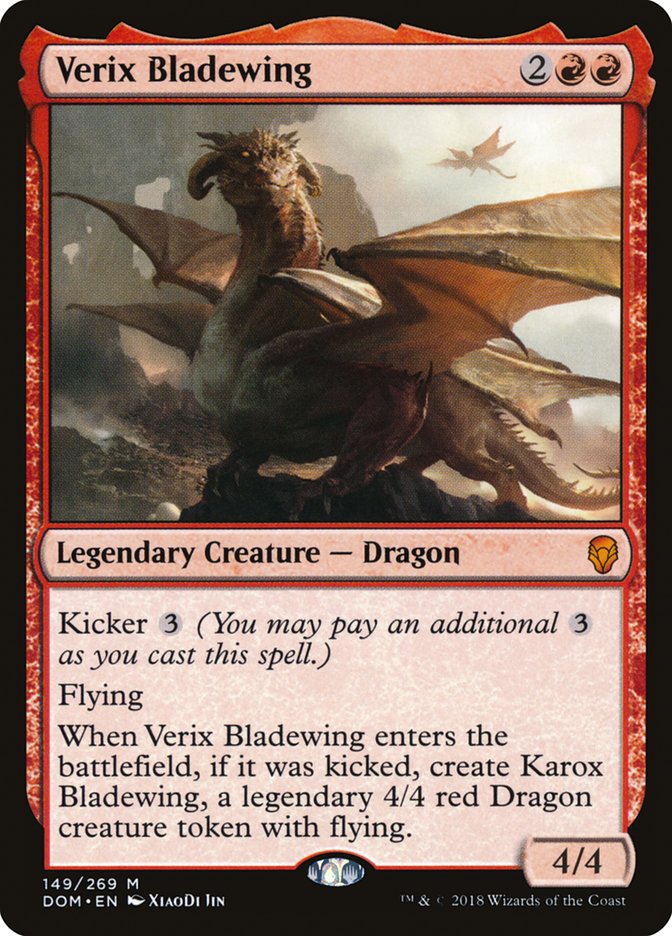 Verix Bladewing [Dominaria] | Tables and Towers