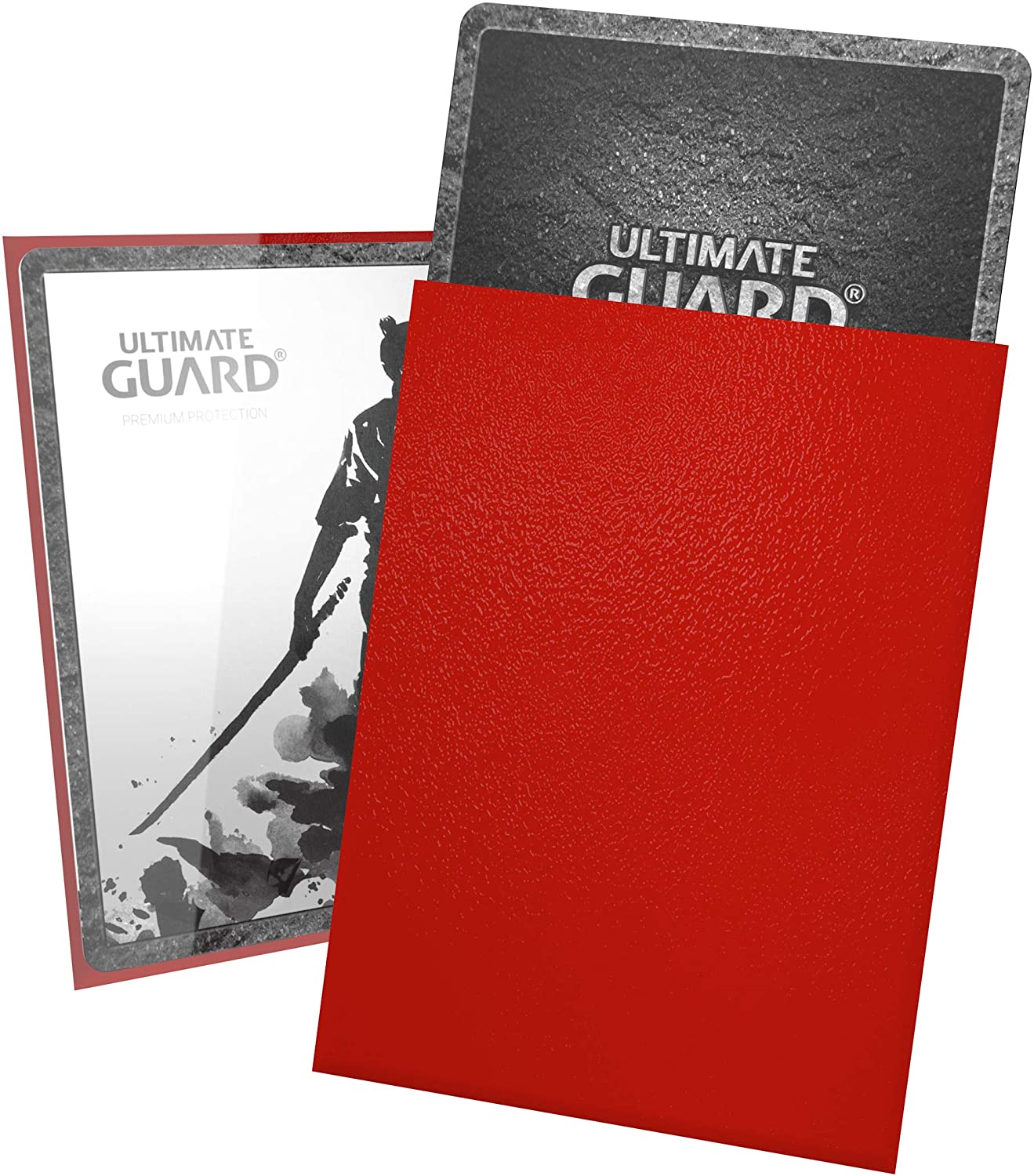 Ultimate Guard Katana Red Sleeves 100 count | Tables and Towers