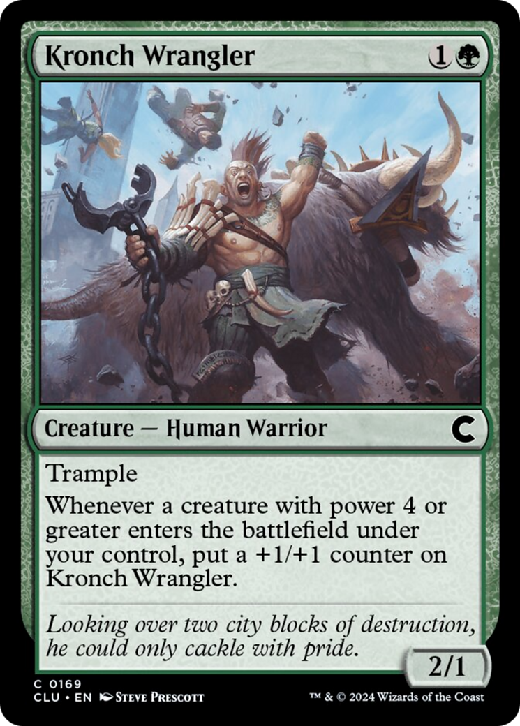 Kronch Wrangler [Ravnica: Clue Edition] | Tables and Towers