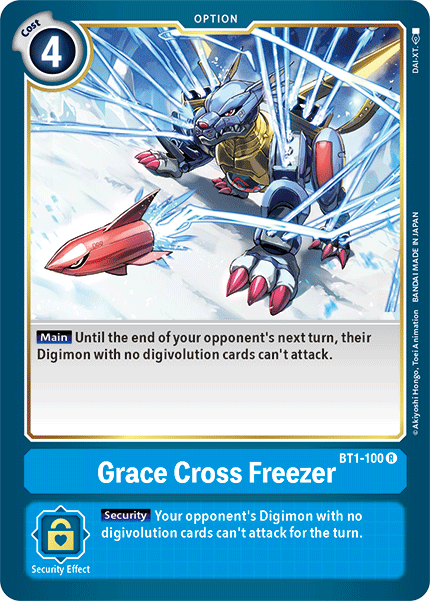 Grace Cross Freezer [BT1-100] [Release Special Booster Ver.1.5] | Tables and Towers