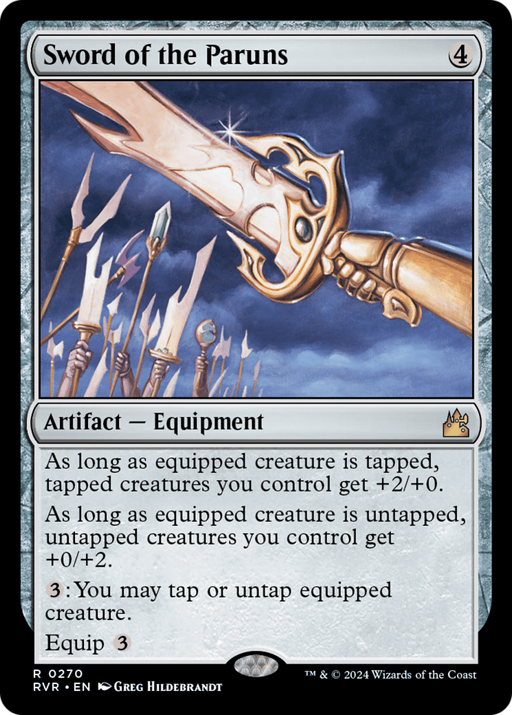 Sword of the Paruns [Ravnica Remastered] | Tables and Towers