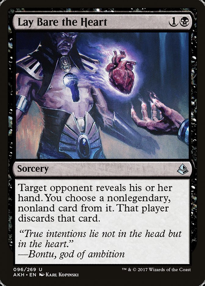 Lay Bare the Heart [Amonkhet] | Tables and Towers