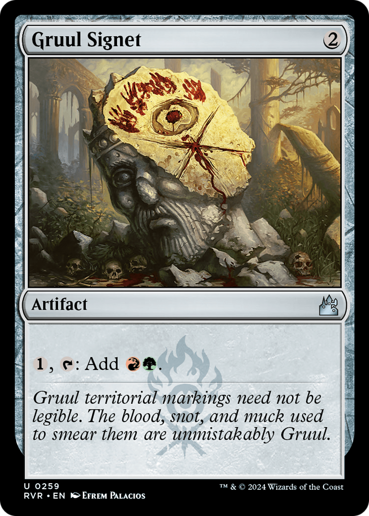 Gruul Signet [Ravnica Remastered] | Tables and Towers
