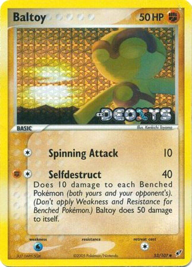 Baltoy (53/107) (Stamped) [EX: Deoxys] | Tables and Towers