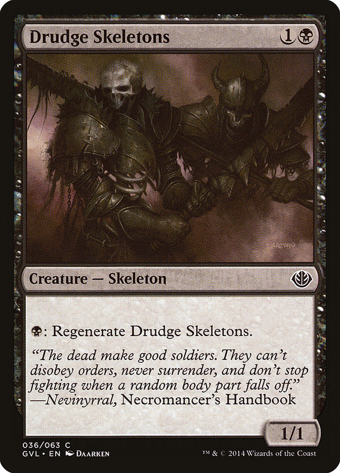 Drudge Skeletons (Garruk vs. Liliana) [Duel Decks Anthology] | Tables and Towers