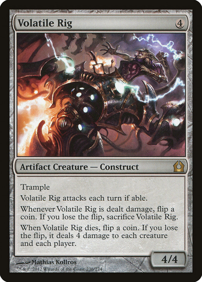 Volatile Rig [Return to Ravnica] | Tables and Towers