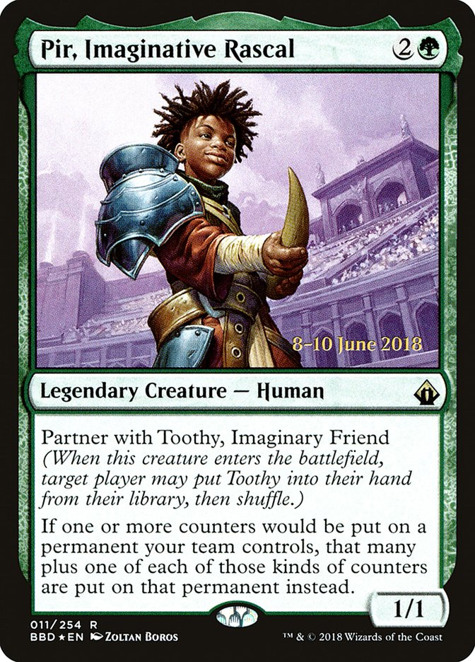 Pir, Imaginative Rascal [Battlebond Prerelease Promos] | Tables and Towers