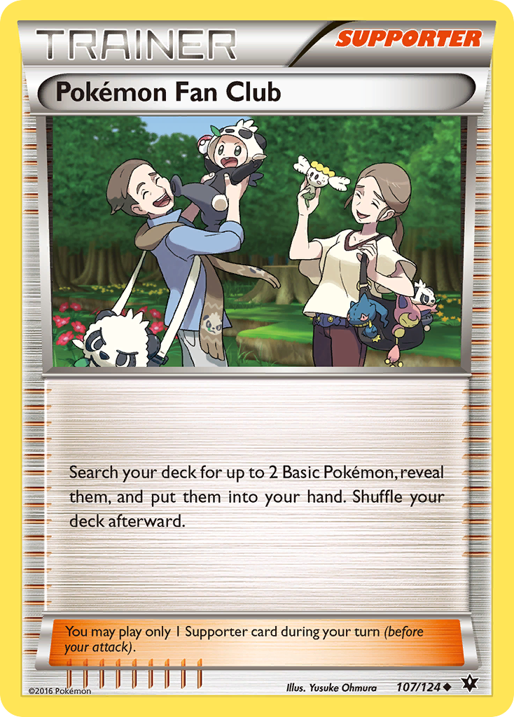 Pokemon Fan Club (107/124) [XY: Fates Collide] | Tables and Towers