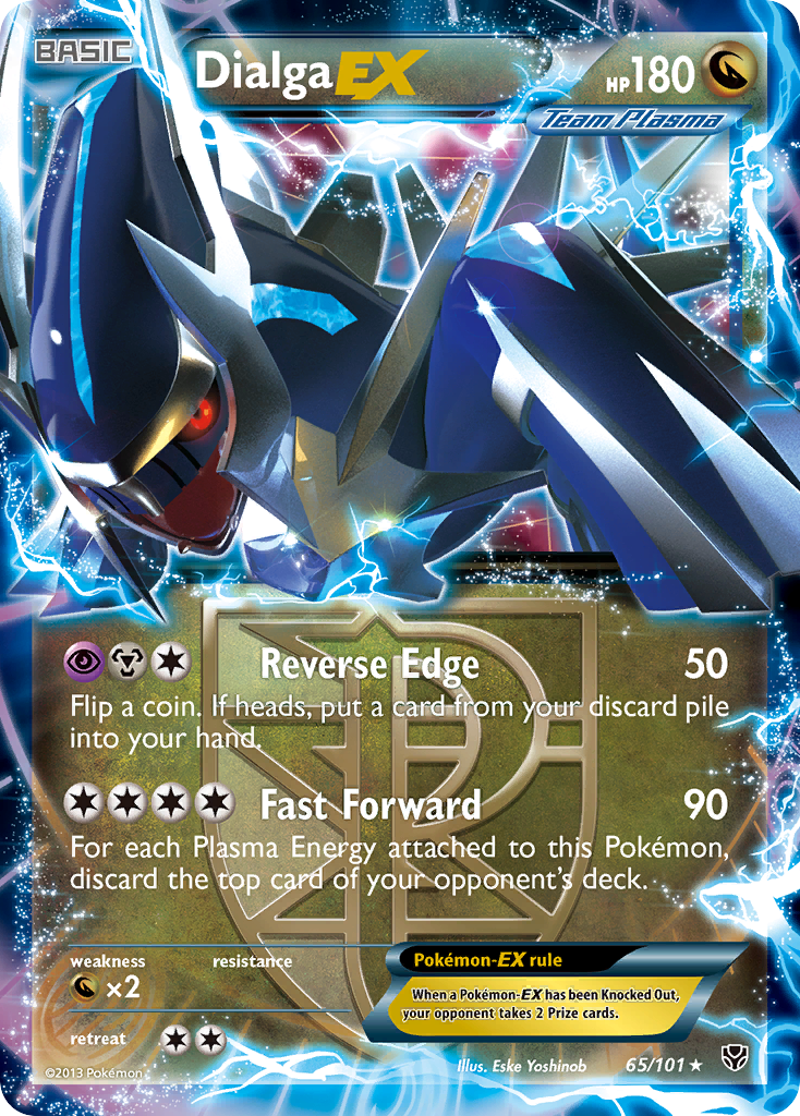 Dialga EX (65/101) [Black & White: Plasma Blast] | Tables and Towers