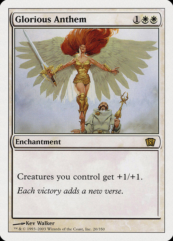 Glorious Anthem [Eighth Edition] | Tables and Towers