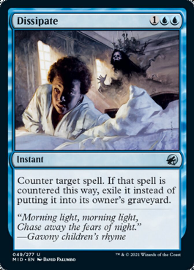 Dissipate [Innistrad: Midnight Hunt] | Tables and Towers