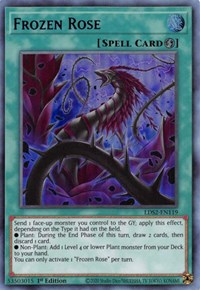 Frozen Rose (Blue) [LDS2-EN119] Ultra Rare | Tables and Towers