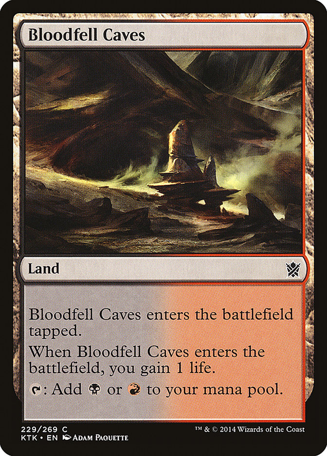 Bloodfell Caves [Khans of Tarkir] | Tables and Towers